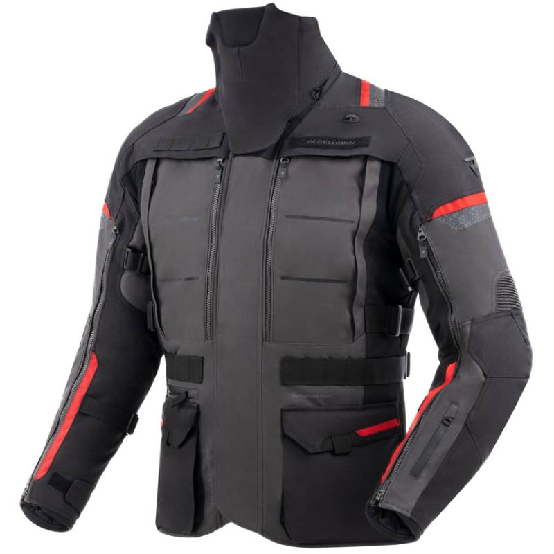 Chaqueta Rebelhorn Cubby V Antracita-Rojo