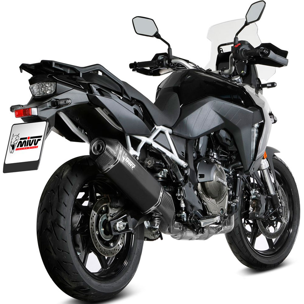 escape mivv speed edge negro suzuki v-strom 800 de 23-