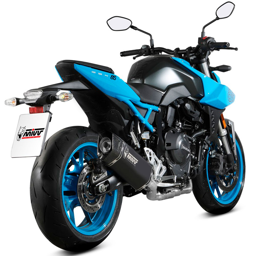 escape completo mivv sr-1 negro suzuki gsx-8s 22-