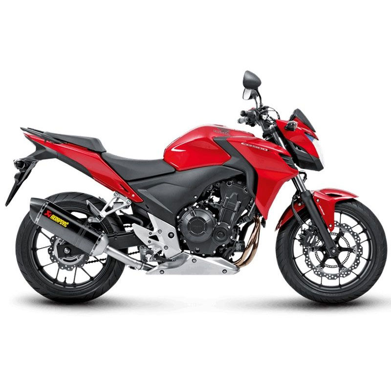 Escape Akrapovic carbono Honda CB400/500 F-X, CBR400/500R
