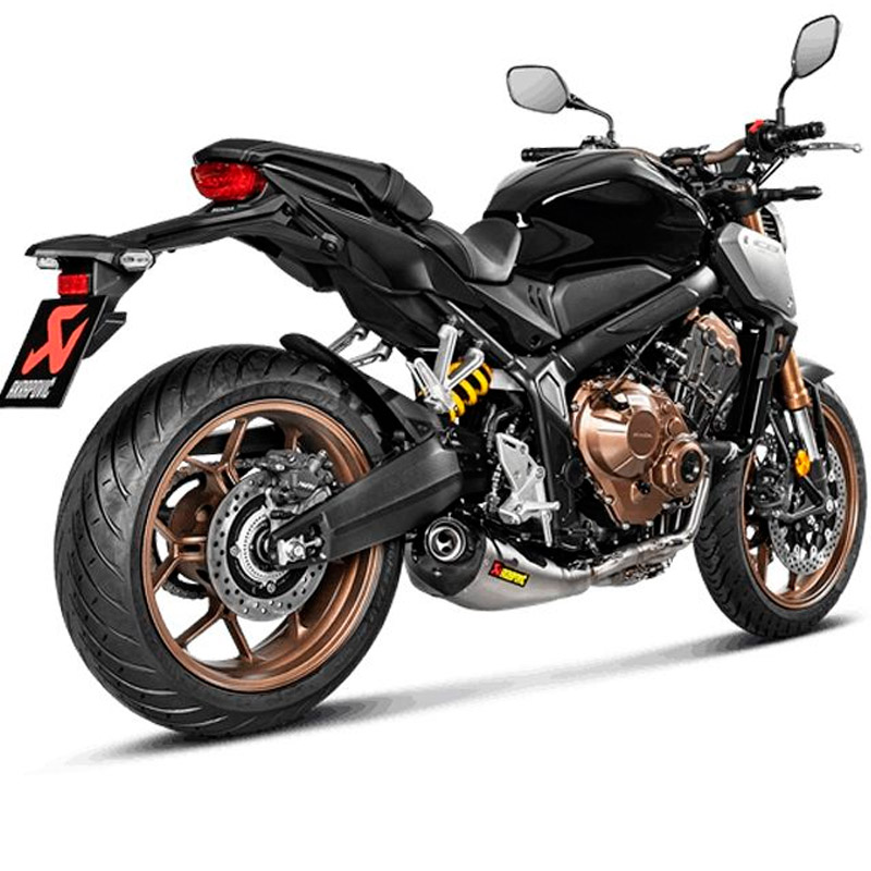 Escape Akrapovic Honda CB650R/CBR650R 2019- Racing Titanio