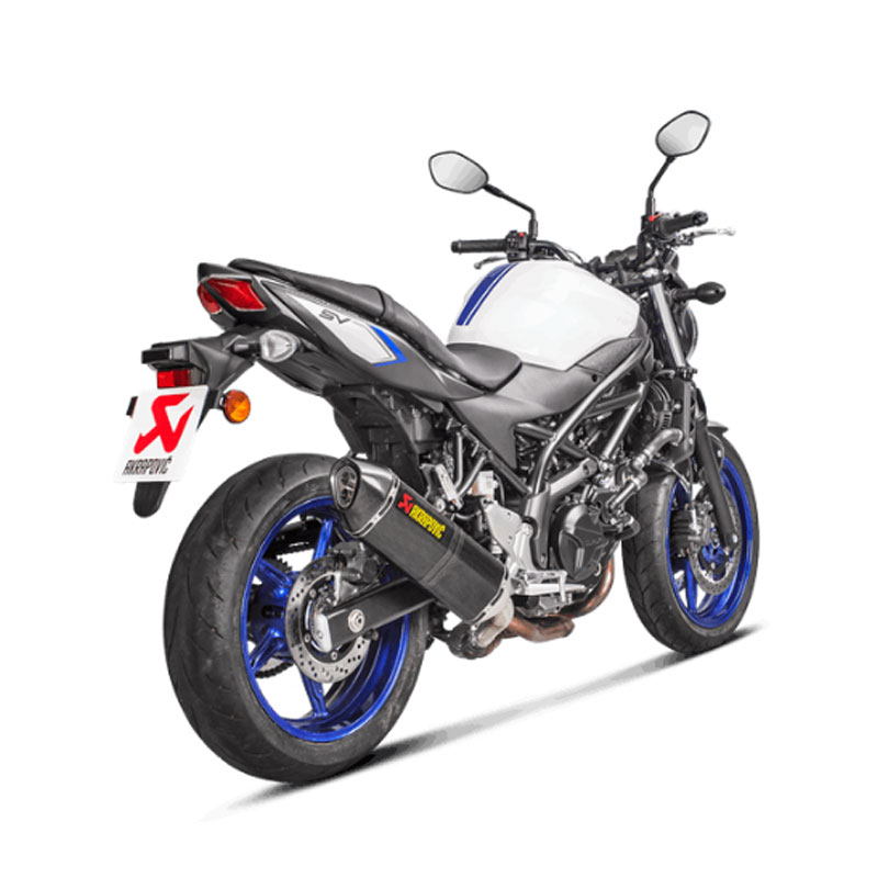 Escape Akrapovic carbono Suzuki SV650 16 Nilmoto