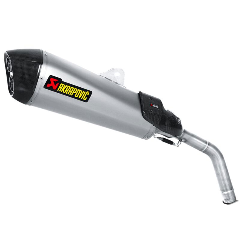 Escape Akrapovic titanio Triumph Tiger 800 XC/XR/XRX/XCX 11-15