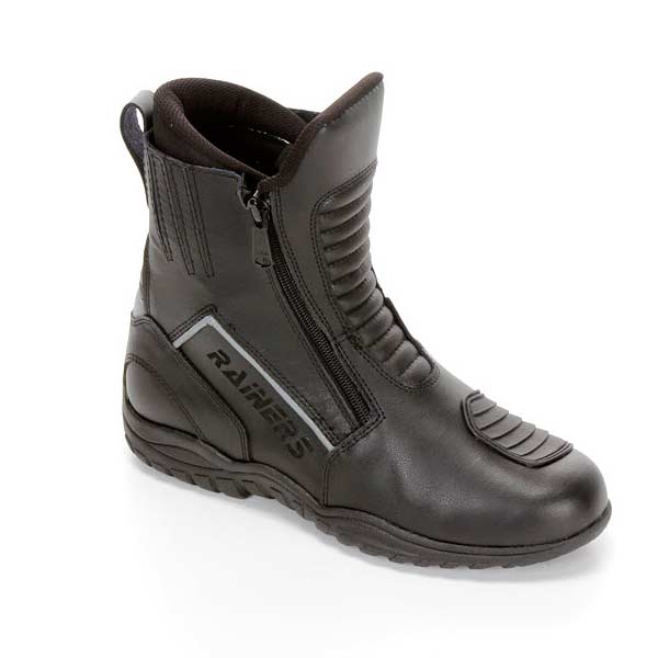 Botas para moto Rainers Touring en piel negra | Nilmoto