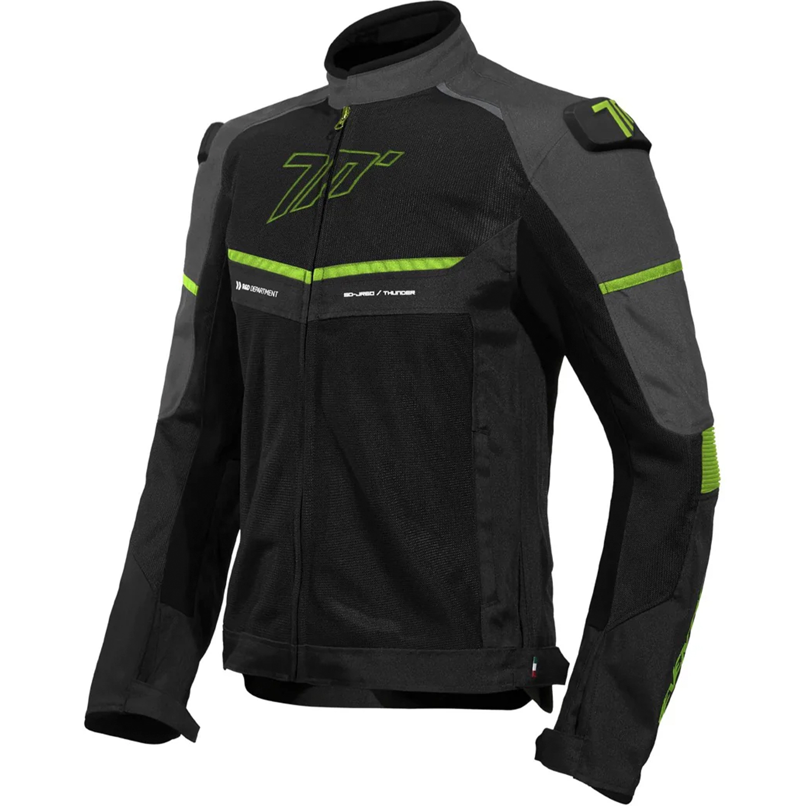 Chaqueta Thunder JR60 Racing Negro-Fluor
