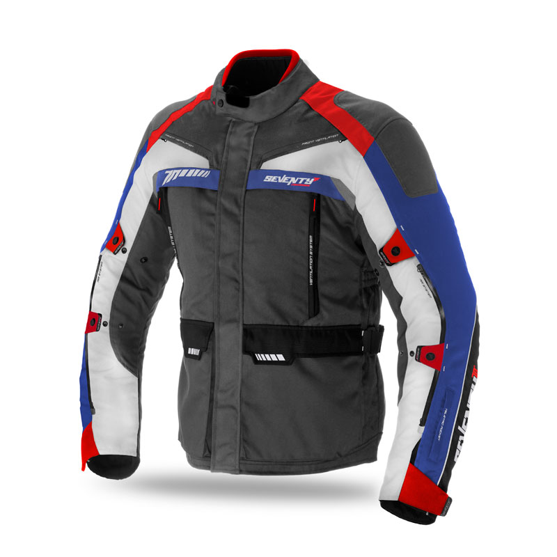 Chaqueta invierno moto Seventy hombre Gris | Nilmoto