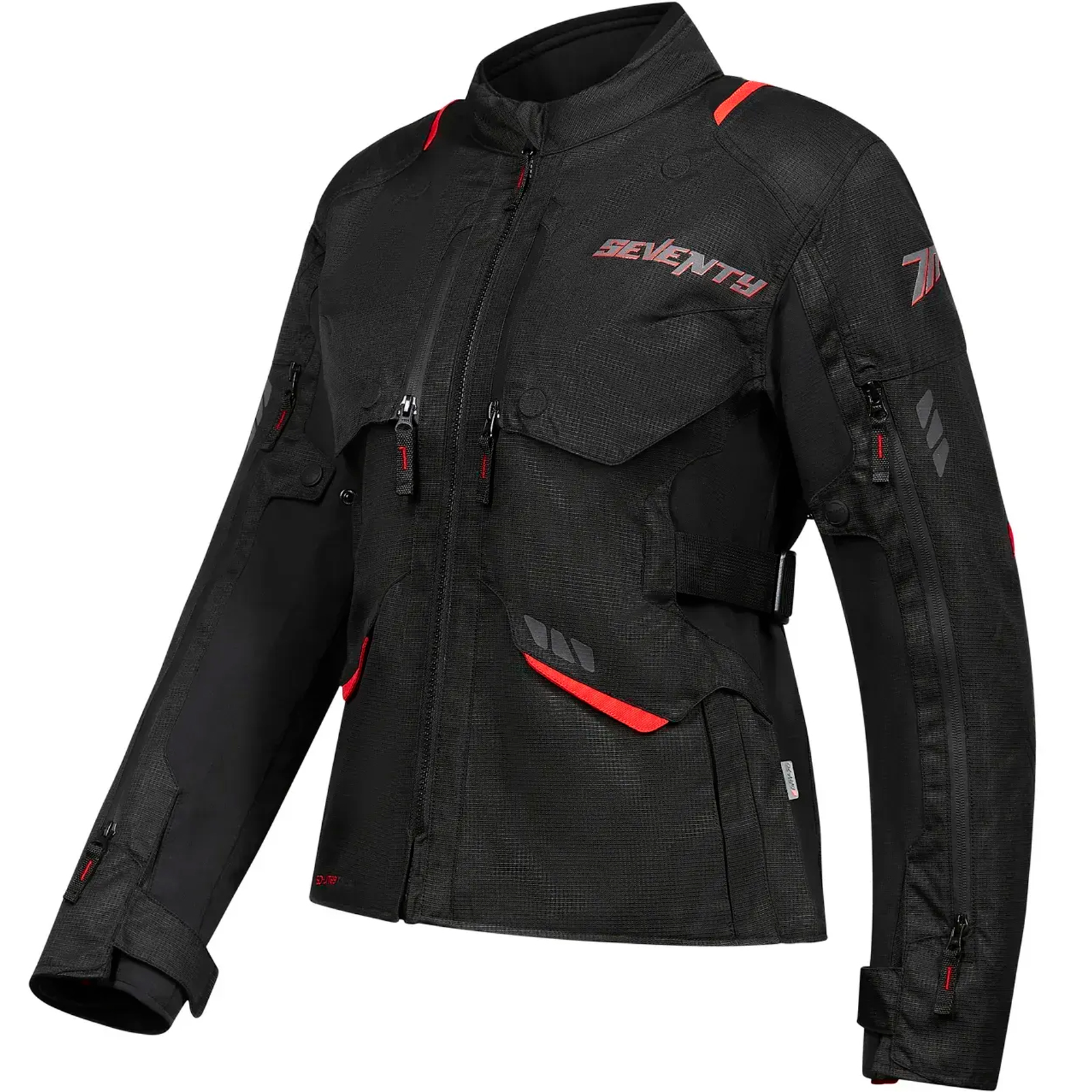 Chaqueta mujer SD-JT69 Tanami Negro Rojo