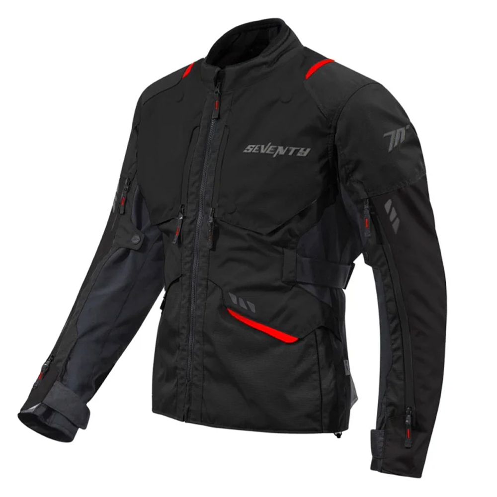 Chaqueta SD-JT67 Tanami Negro Rojo