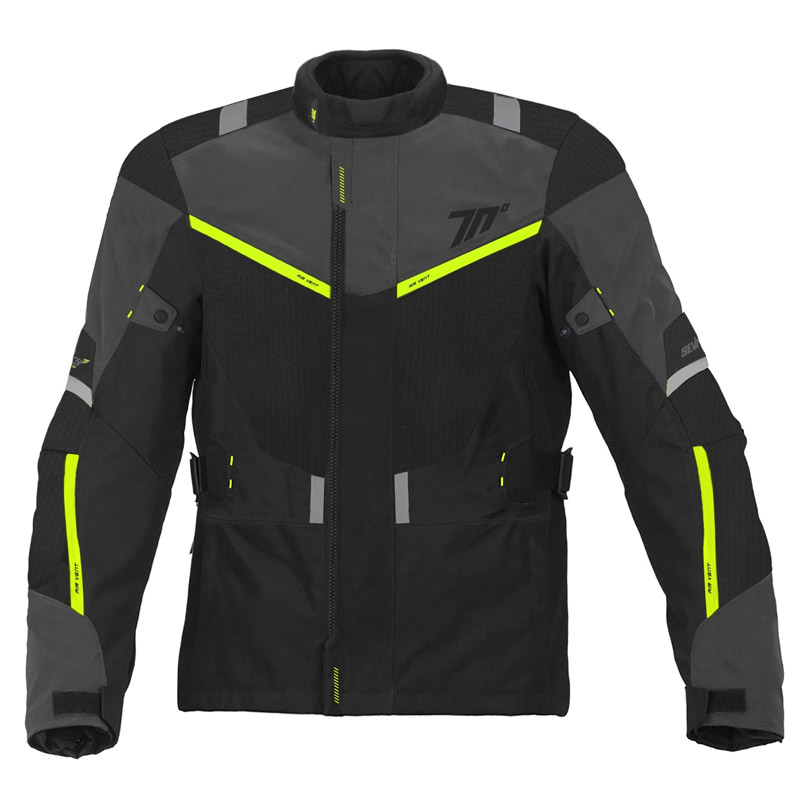 Chaqueta invierno moto SDJT83 Seventy negrofluor Nilmoto