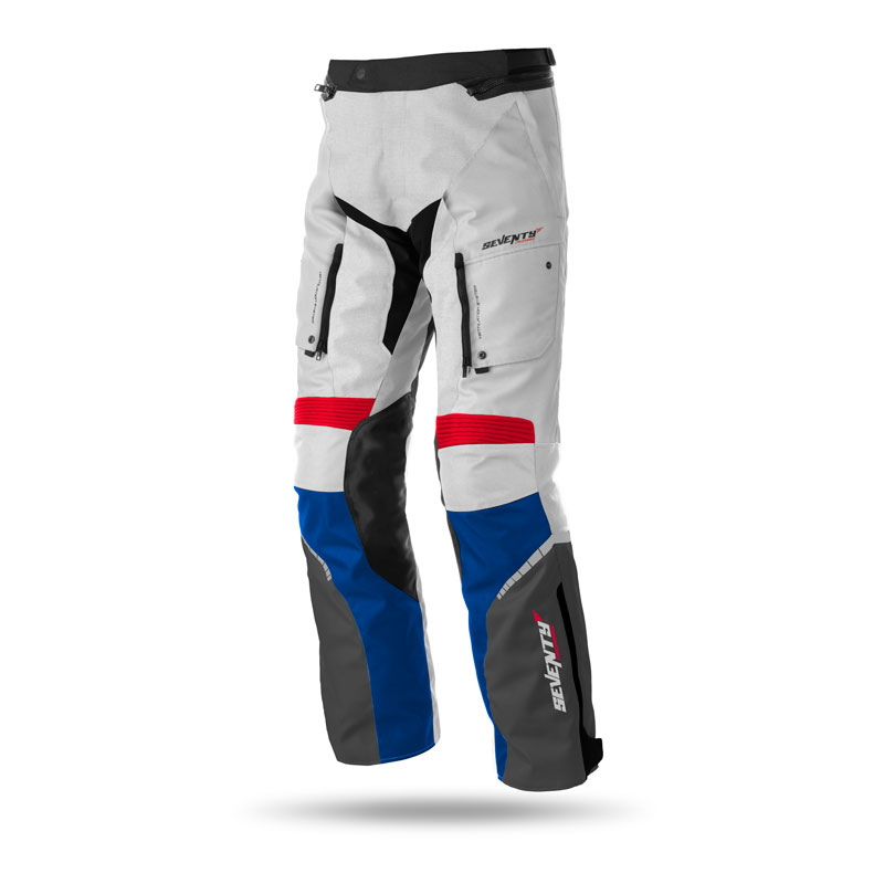 Pantalon moto para invierno SD-PT3 Touring Unisex Blanco Rojo Azul