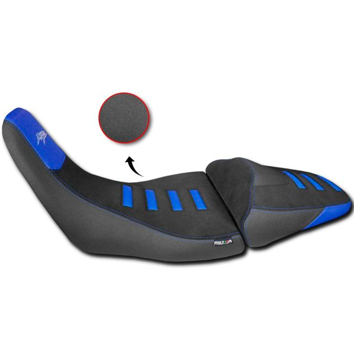 B Negro Antideslizante Azul