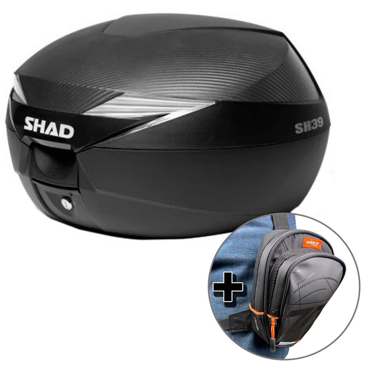 Baul Shad SH39 39L SH39 MALETA NEGRA