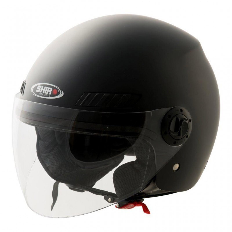 Casco Jet Moto Casco De Moto Jet Sh62 Gs Shiro Negro Mate Xxl
