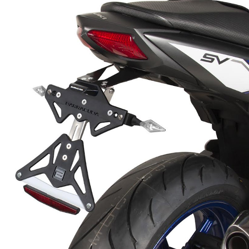 portamatriculas barracuda suzuki sv650 16-18