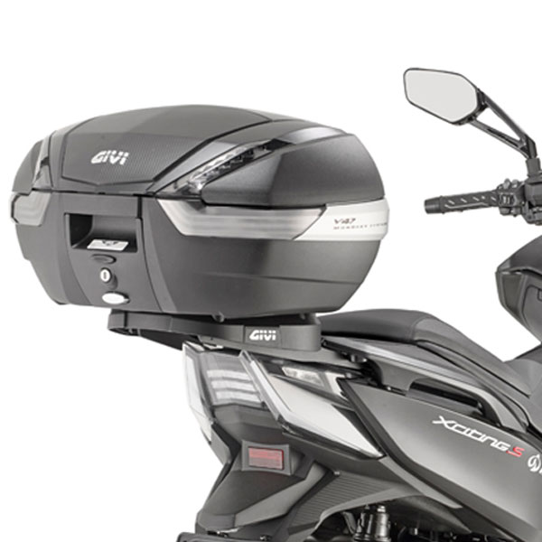KIT Maleta trasera Givi para KYMCO XCITING S400i 2018- | Nilmoto