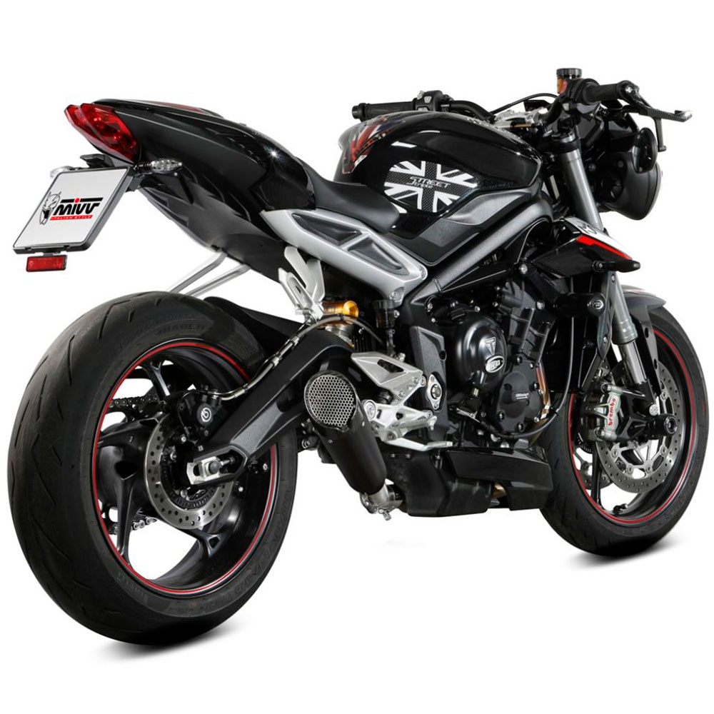 Spoilers Aileron Pour Triumph Street Triple 765 S/RS (2017-2024) - ABS, Couleur Jaune, Style Sport Et Aérodynamique