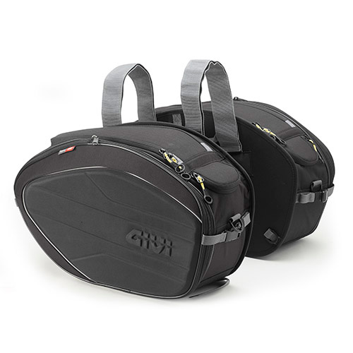 Bolsas laterales-alforjas T492 (EA100B) Givi expandibles tamaño grande 28-35  l. | Nilmoto