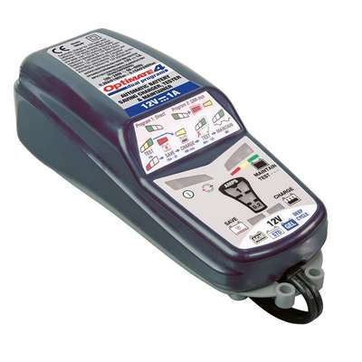 cargador batería moto optimate 4 dual