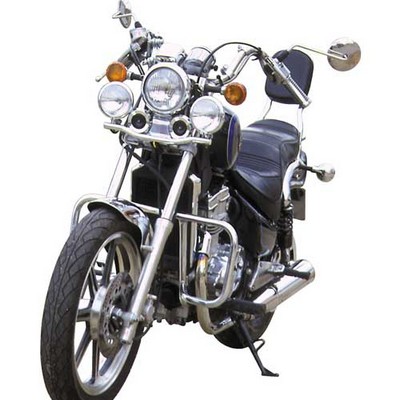 Defensa protector de motor de 25 mm en Kawasaki Vulcan 500