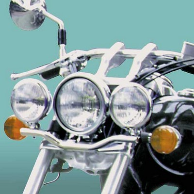 SPAAN Soporte de faros - HONDA VF 750 C MAGNA; black widow 750; DRAG STAR 650 XVS-1100 XVS