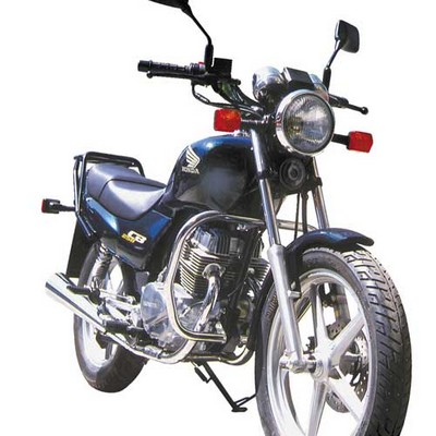 Defensa protector de motor 30 mm en moto HONDA CB 250