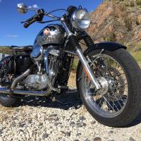 Defensa protector de motor Harley Davidson Sportster Diam.30 mm Â· 2