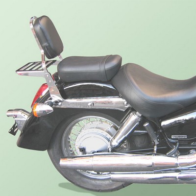 Respaldo Spaan con porta moto Honda Shadow Vt750 Aero