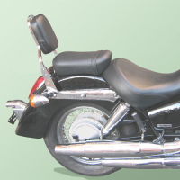 Respaldo sin porta Spaan Honda Vt750 Shadow Aero