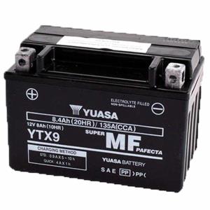 Bateria moto Yuasa YTX9WC Precargada