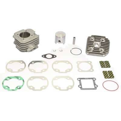 kit de cilindro big bore con culata de 70 cc con bulon diametro 10 mm y piston ref 070100