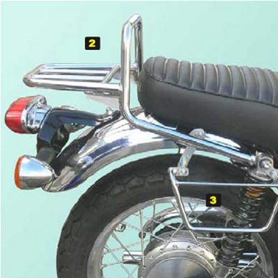 SPAAN Portaequipajes para KAWASAKI W650-W800