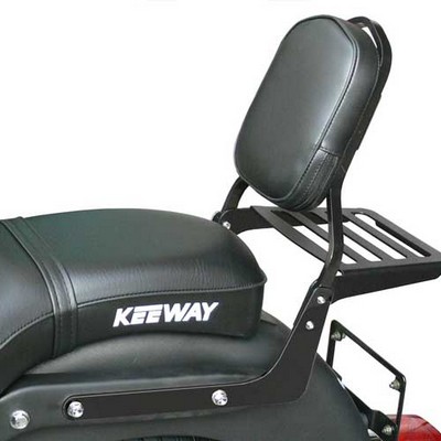 SPAAN Respaldo con porta color NEGRO - KEEWAY SUPER LIGHT 125 LE