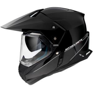 Casco Mt Synchrony Duo sport negro brillo Talla XS