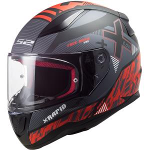 Casco LS2 Rapid Xtreet negro-rojo talla 3XL