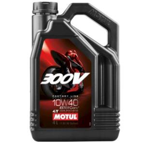 Aceite Motul 300V 10w40 4T 4 litros Factory Line Road Racing