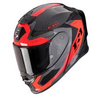 Casco moto Scorpion Exo-R1 Evo Carbon Air PROPEL Negro Rojo