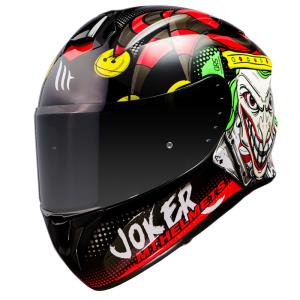 Casco Mt Targo Joker Negro Brillo TALLA S