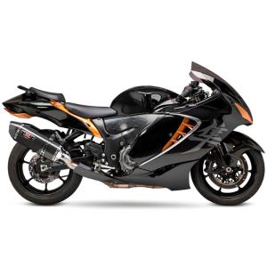 Escapes dobles Yoshimura R-77 carbono Hayabusa 22-