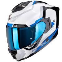 Casco moto Scorpion EXO-1500 AIR ARENA Blanco Azul