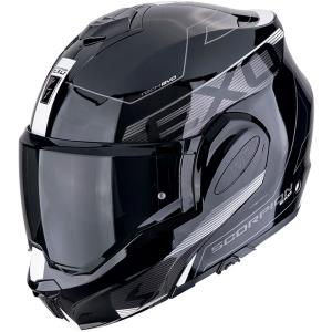 Casco moto Scorpion Exo-Tech Evo TRAVELLER Negro Blanco