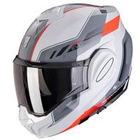 Casco moto Scorpion Exo-Tech Evo SOCIUS Gris Rojo