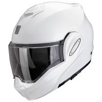 Casco moto Scorpion Exo-Tech EVO PRO fibra SOLID Blanco Perla