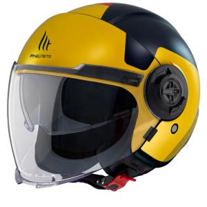 Casco MT Viale SV S Beta D3 amarillo