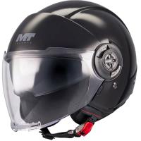 Casco MT VIALE SV S PURE A1 Negro Brillo