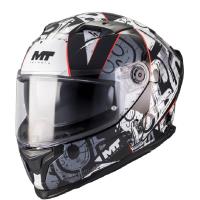 Casco MT Braker SV Blackboard B0 brillo