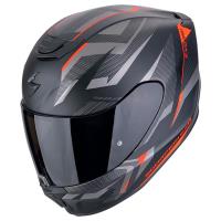 Casco moto Scorpion EXO-391 AAXO Negro Mate Rojo
