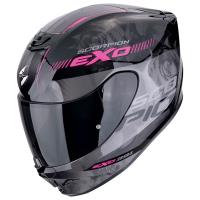 Casco moto Scorpion EXO-391 AVA Negro Rosa