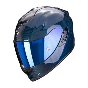 Casco moto Scorpion Exo-1400 Carbon azul