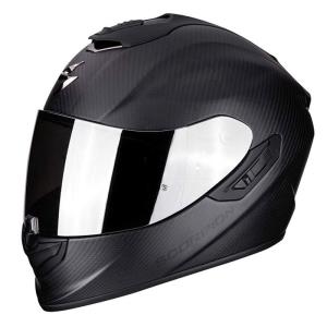 Casco moto Scorpion Exo-1400 Evo Carbon negro
