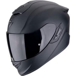 Casco moto Scorpion Exo-1400 Evo II AIR SOLID Negro Mate